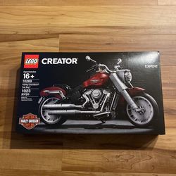 Harley Davidson Fat Boy 10269 Retired