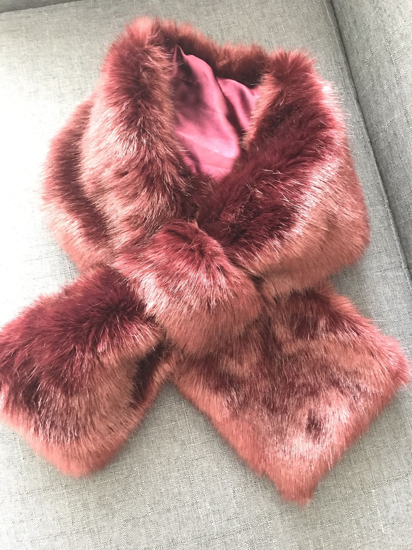 NEW Faux fur neck wrap - scarf