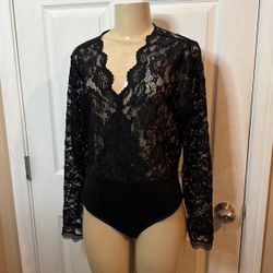 Womens Lace Bodysuit