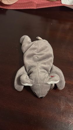 Ty Beanie Baby Gray Elephant Plush
