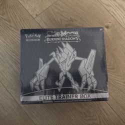 Sun & Moon Burning Shadows Elite Training Box