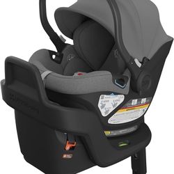 UPPAbaby Aria Lightweight Infant Car Seat/Just Under 6 lbs for Easy Portability/Base with Load Leg + Infant Insert Included/Direct Stroller Attachment