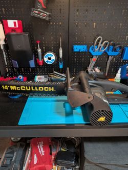 14" McCulloch 1.5hp electric chainsaw