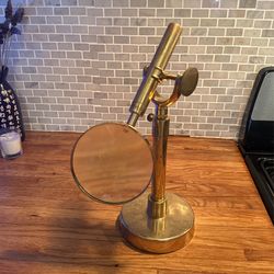 Gold Table Magnifier 
