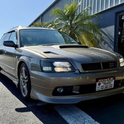 2000 Subaru Legacy Wagon GT-B E-Tune AWD, 5-Speed Manual Transmission, 2.0L Twin-Turbo EJ20, 57k Original Miles Verified. Sunroof, Alloy Wheels, Airba