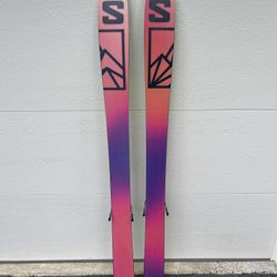 Salomon QST Stella 106 Skis w/ Atomic Warden 13 Bindings - 173cm