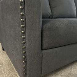 Queen Sleeper Sofa With Nailhead Trim
