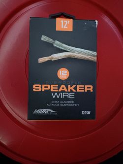 Speaker wire 12 gauge