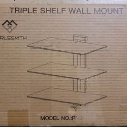 Triple Wall Mount Shelf