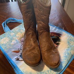 Youth Cowgirl Boots Size 2