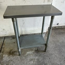 16x30 Stainless Steel Work Table 