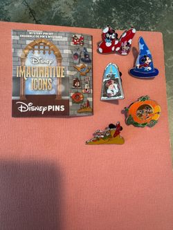 Disney Imaginative Icons Pins