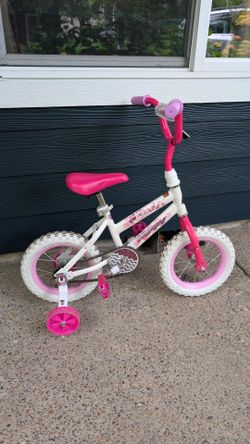 Huffy 12 inch girl bike with manual