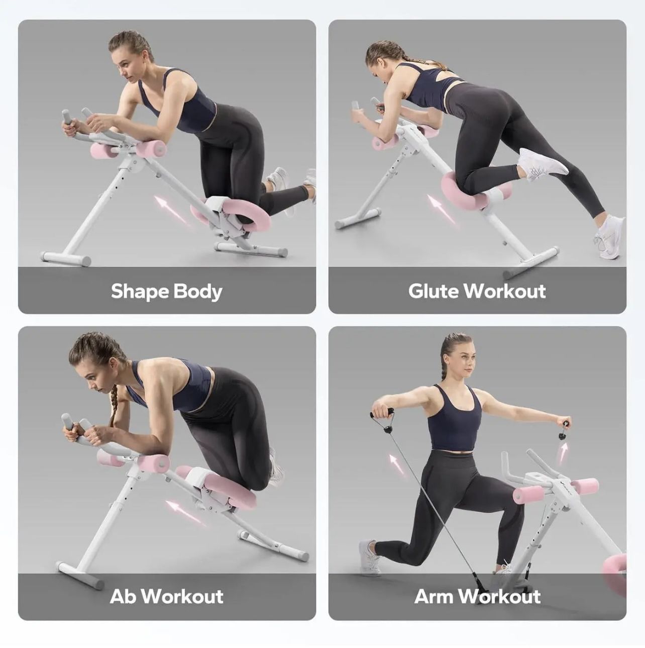 Brand New Ab Machine, 2 Colors Available, Pink/Blue