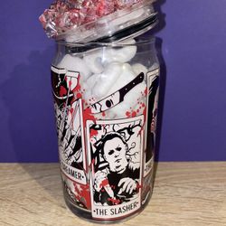 Halloween Glass Cup 