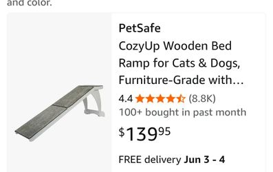 Pet bed ramp-$40