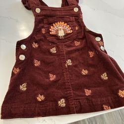 Cute Thanksgiving Dress Size 12 Months 