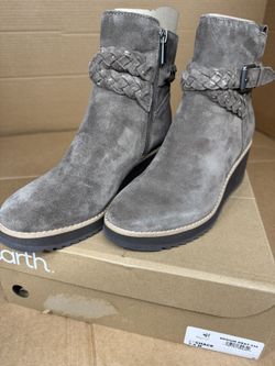 Earth Women’s ET Chace Ankle Boots – Medium Gray