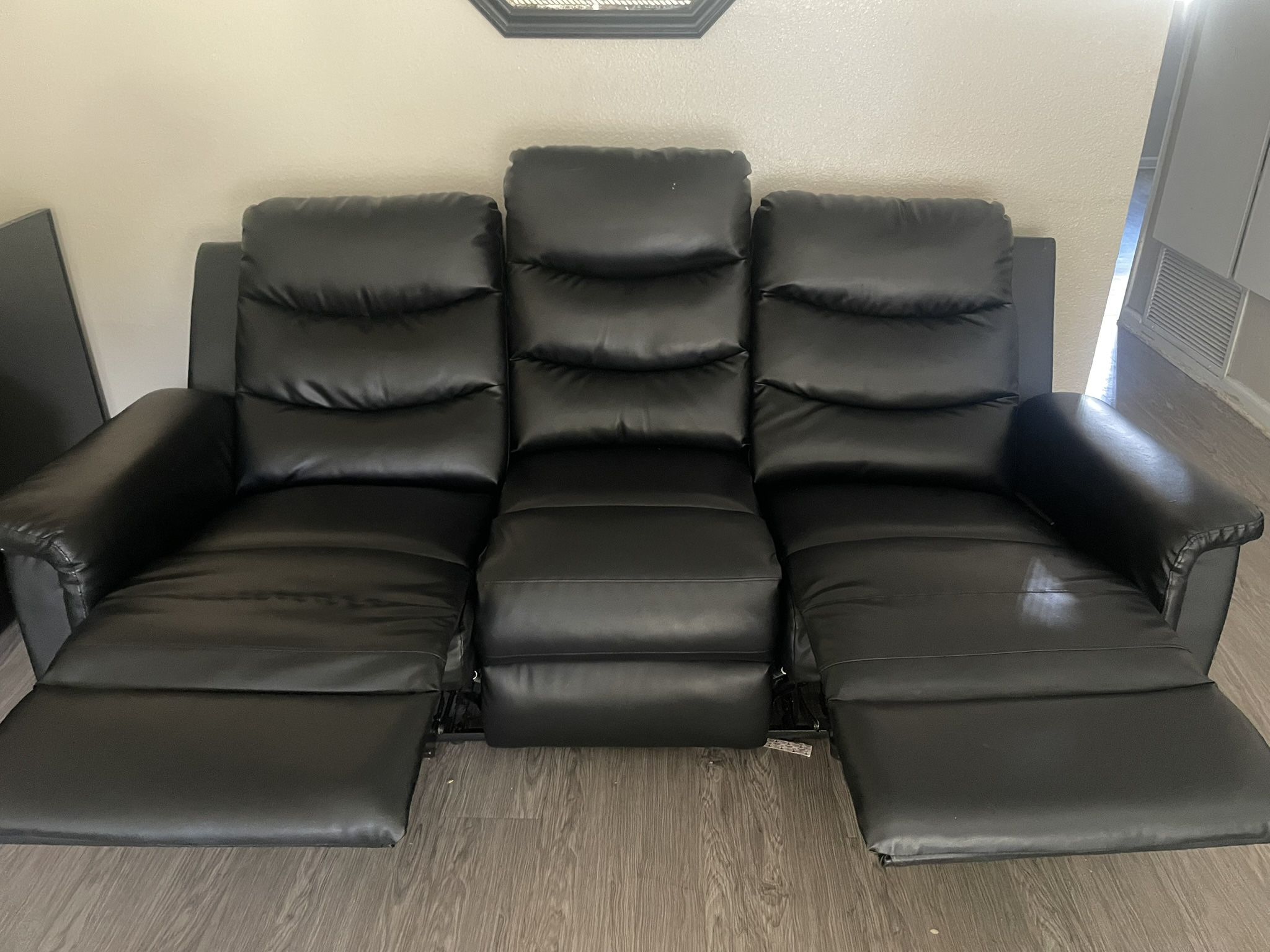Leather couches