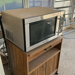 Recliner Microwave Cabinet FREE 