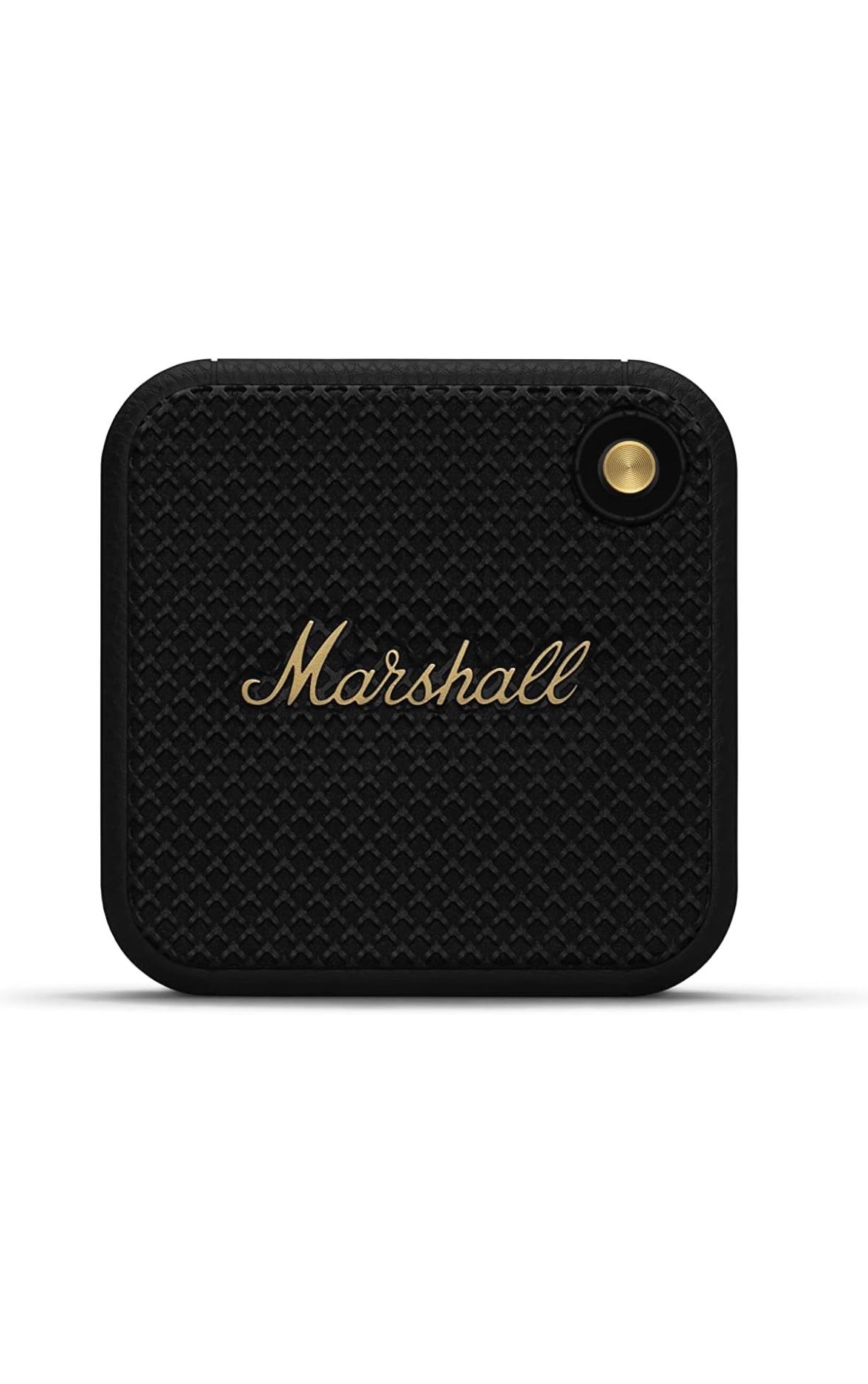 Marshall Willen Portable Bluetooth Speaker - Black & Brass