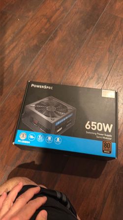 Powersec 650 watt power supply cpu