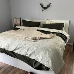 King IKEA Bed 