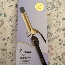 1” curling iron