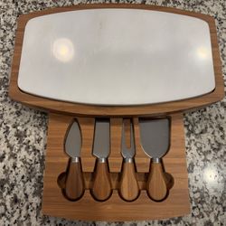 Cheese Board With Knife Set 