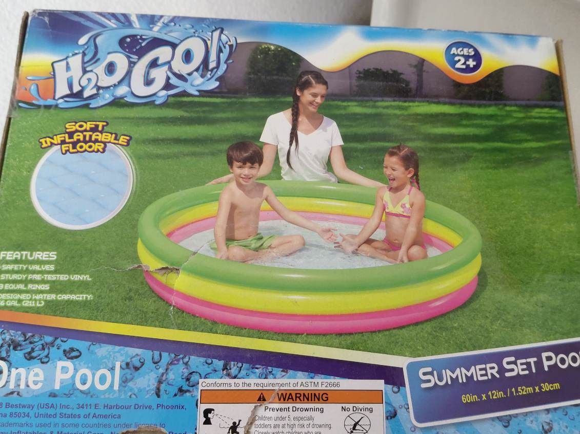 Kids 3ring Inflatable Pool