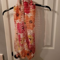 Handmade Sheer Floral Women's Scarf