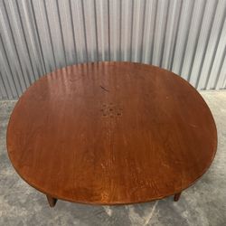 MCM Round Drexel CKT Table Designed by Kipp Stewart