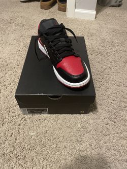 Jordan 1 Low Bred Toes