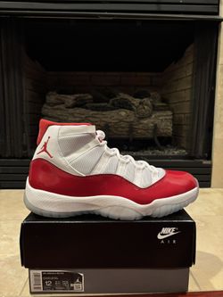Jordan 11 Cherry Red Sz 12