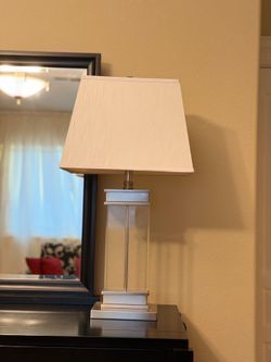$30 OBO ✨ Ashley Table Lamp (Modern & Clean Design)