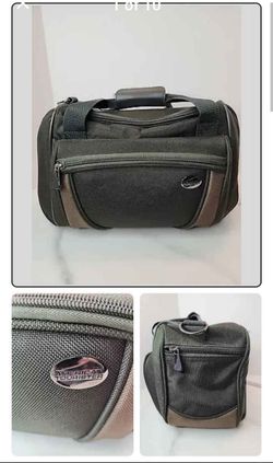 American Tourister Green/Tan Carry-On Luggage 