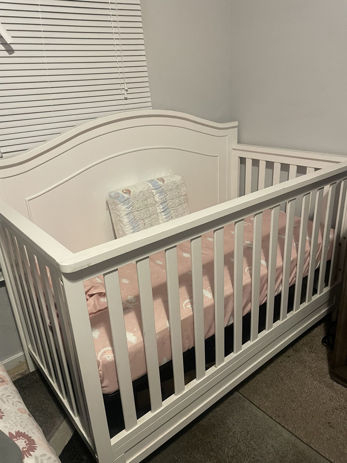 Baby Crib With Mattress