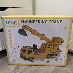 Brand New : Construction Truck Crane Track Toy for Kids