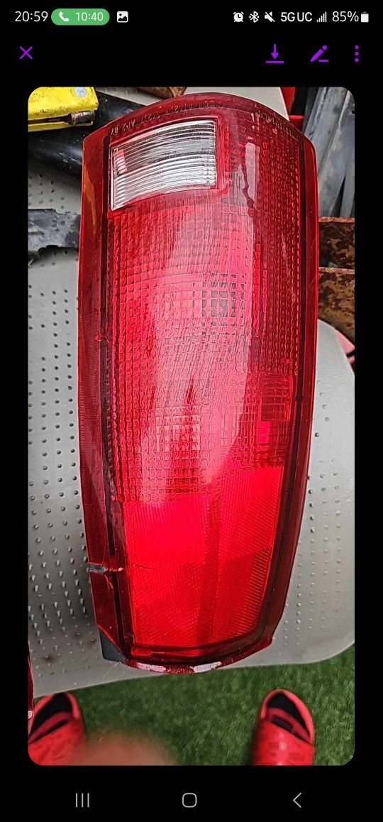 1995 GMC Sierra Taillights 