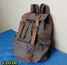 Canvas backpack