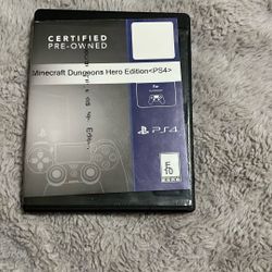 Minecraft Dungeons Hero PS4