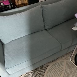 Blue sofa 
