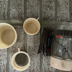 Vintage Thermos With Cigarette Lighter Adapter, Heats Up Beverages