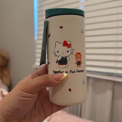 Hello Kitty Starbucks glass