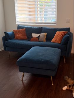 Couch and Ottoman