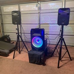 Party Speakers Or Karaoke