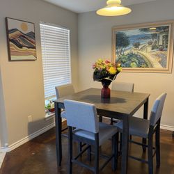 Dining Set (with 4 Chairs) 
