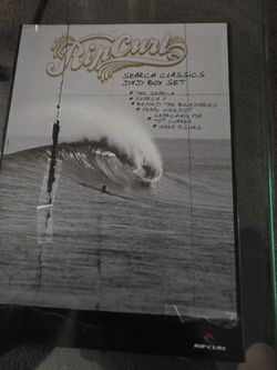 Rip Curl Search Classics DVD Box Set 3-Disc Set VIDEO 6 MOVIES Tom Curren Feral