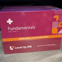 Brand New Level Up RN Flashcards 