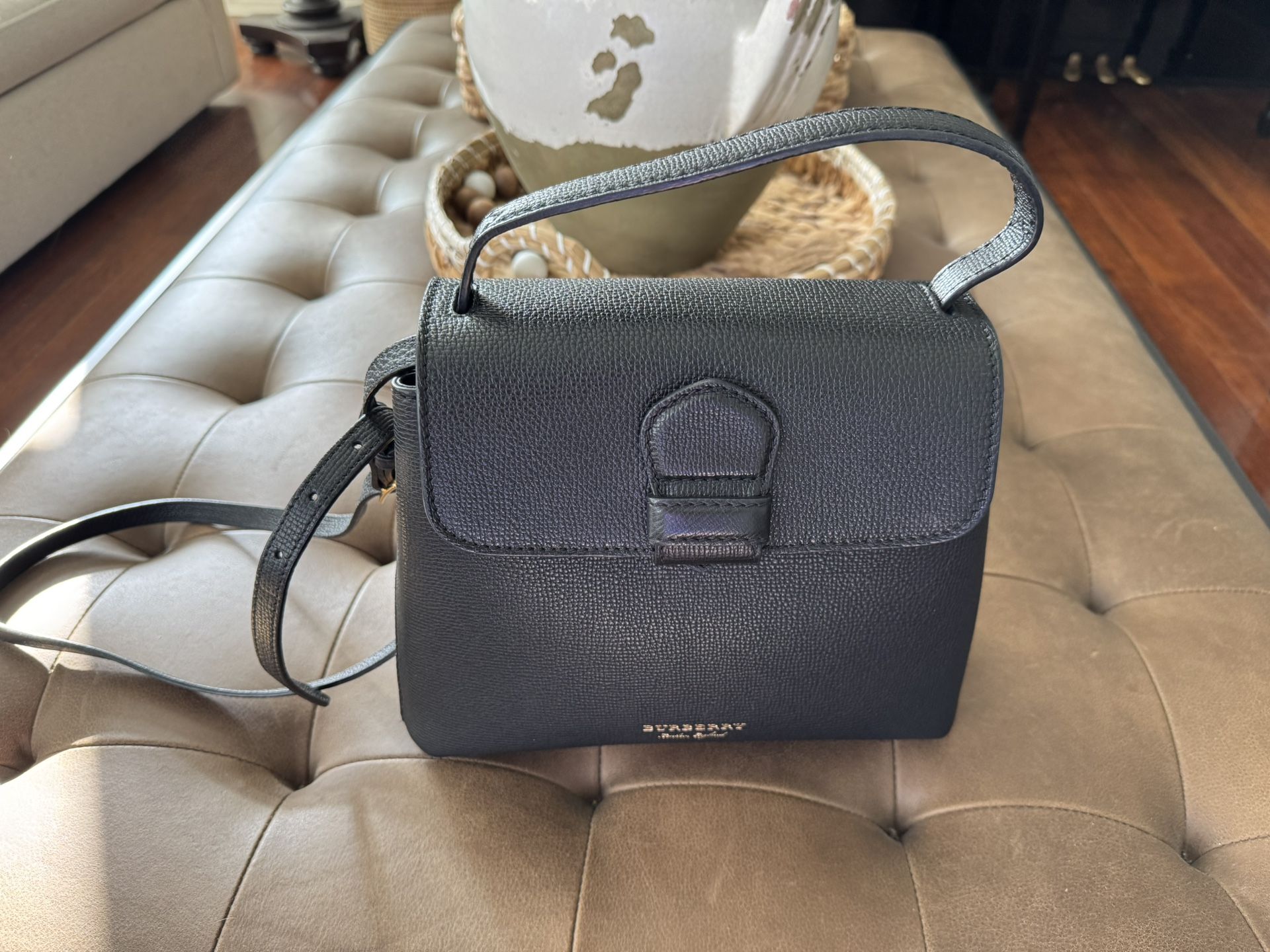 Burberry Camberley Leather Handbag